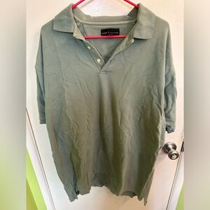 Blue-Green Polo Shirt